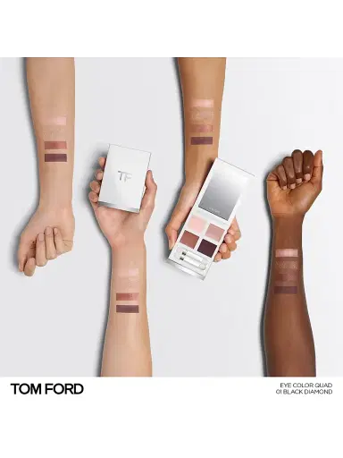 TOM FORD Women's Soleil Neige Eye Color Quad - Black Diamond | Thumbnail 5 TOM FORD Women's Soleil Neige Eye Color Quad - Black Diamond | Thumbnail 5