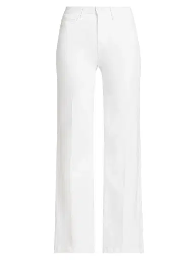 L'AGENCE Women's Scottie High-Rise Wide-Leg Jeans - Blanc | Thumbnail 1 L'AGENCE Women's Scottie High-Rise Wide-Leg Jeans - Blanc | Thumbnail 1