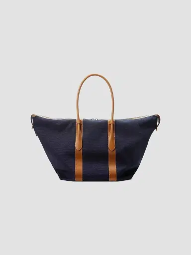Polo Ralph Lauren Women's Extra-Large Bellport Canvas Tote Bag - Navy | Thumbnail 4 Polo Ralph Lauren Women's Extra-Large Bellport Canvas Tote Bag - Navy | Thumbnail 4