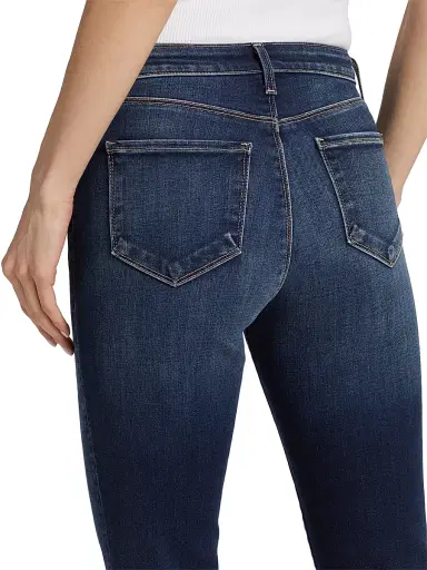 L'AGENCE Women's Kendra High-Rise Crop Flare Jeans - Columbia | Thumbnail 6 L'AGENCE Women's Kendra High-Rise Crop Flare Jeans - Columbia | Thumbnail 6