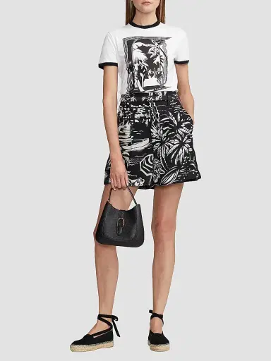 Ralph Lauren Collection Women's Welington Calfskin Mini Shoulder Bag - Black | Thumbnail 2 Ralph Lauren Collection Women's Welington Calfskin Mini Shoulder Bag - Black | Thumbnail 2