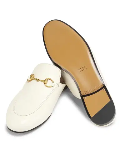 Gucci Women's Princetown Leather Slipper - White - Size 4.5 | Thumbnail 6 Gucci Women's Princetown Leather Slipper - White - Size 4.5 | Thumbnail 6