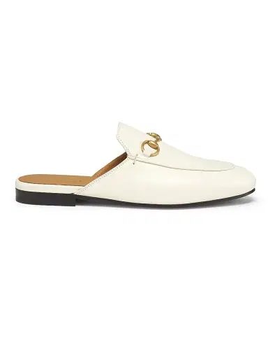 Gucci Women's Princetown Leather Slipper - White - Size 4.5 | Thumbnail 1 Gucci Women's Princetown Leather Slipper - White - Size 4.5 | Thumbnail 1