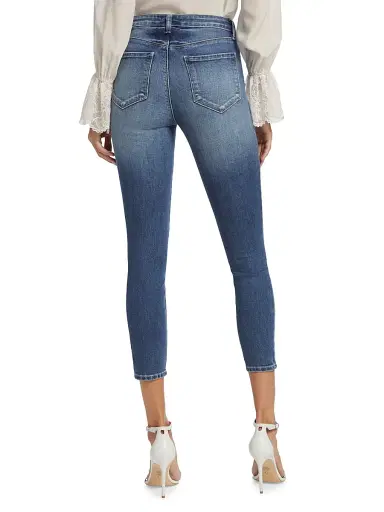 L'AGENCE Women's Margot High-Rise Skinny Jeans - Cambridge | Thumbnail 5 L'AGENCE Women's Margot High-Rise Skinny Jeans - Cambridge | Thumbnail 5