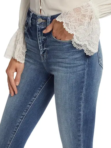 L'AGENCE Women's Margot High-Rise Skinny Jeans - Cambridge | Thumbnail 6 L'AGENCE Women's Margot High-Rise Skinny Jeans - Cambridge | Thumbnail 6