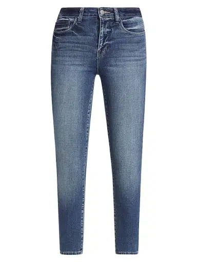L'AGENCE Women's Margot High-Rise Skinny Jeans - Cambridge | Thumbnail 1 L'AGENCE Women's Margot High-Rise Skinny Jeans - Cambridge | Thumbnail 1
