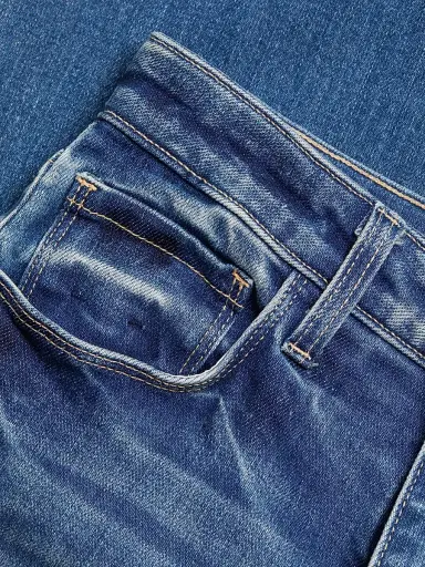 L'AGENCE Women's Ruth High-Rise Straight Jeans - Cambridge | Thumbnail 7 L'AGENCE Women's Ruth High-Rise Straight Jeans - Cambridge | Thumbnail 7