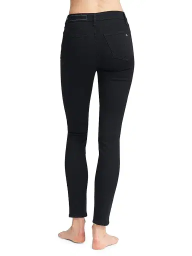 rag & bone Women's Nina High-Rise Skinny Jeans - Black | Thumbnail 4 rag & bone Women's Nina High-Rise Skinny Jeans - Black | Thumbnail 4