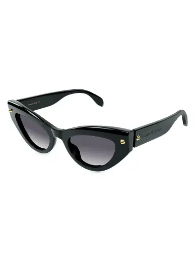 Alexander McQueen Women's 52MM Spike Studs Cat-Eye Sunglasses | Thumbnail 2 Alexander McQueen Women's 52MM Spike Studs Cat-Eye Sunglasses | Thumbnail 2
