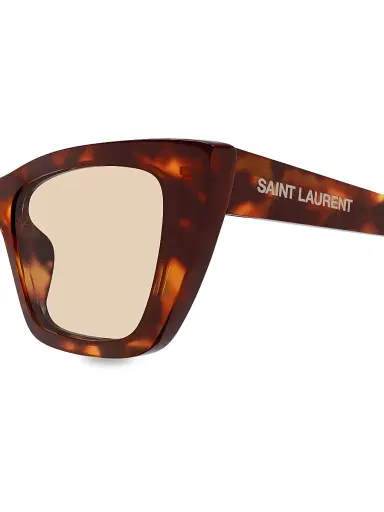 Saint Laurent Women's Mica 53MM Cat-Eye Sunglasses - Havana | Thumbnail 4 Saint Laurent Women's Mica 53MM Cat-Eye Sunglasses - Havana | Thumbnail 4