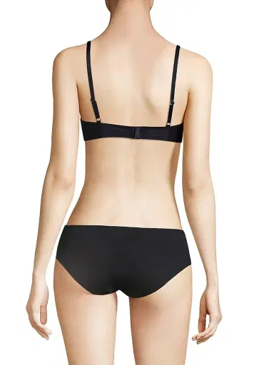 Hanro Women's Satin Deluxe Soft Cup T-Shirt Bra | Thumbnail 4 Hanro Women's Satin Deluxe Soft Cup T-Shirt Bra | Thumbnail 4