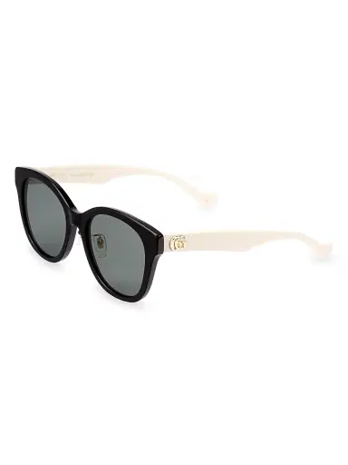 Gucci Women's Generation 56MM Square Sunglasses - Shiny Black | Thumbnail 2 Gucci Women's Generation 56MM Square Sunglasses - Shiny Black | Thumbnail 2