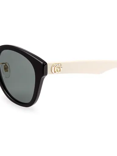 Gucci Women's Generation 56MM Square Sunglasses - Shiny Black | Thumbnail 3 Gucci Women's Generation 56MM Square Sunglasses - Shiny Black | Thumbnail 3