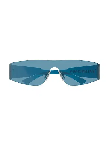 Balenciaga Women's Mono 99MM Sunglasses - Blue | Thumbnail 1 Balenciaga Women's Mono 99MM Sunglasses - Blue | Thumbnail 1