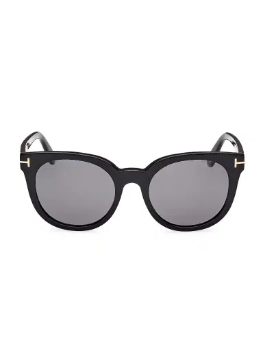 Tom Ford Women's 53MM Butterfly Sunglasses - Black Polarized Smoke | Thumbnail 2 Tom Ford Women's 53MM Butterfly Sunglasses - Black Polarized Smoke | Thumbnail 2