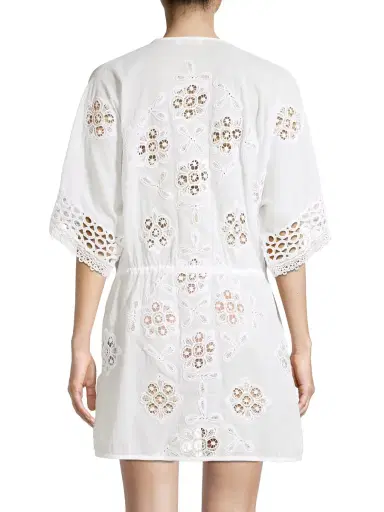 Ramy Brook Women's Delphine Coverup - White | Thumbnail 3 Ramy Brook Women's Delphine Coverup - White | Thumbnail 3