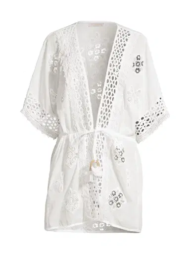 Ramy Brook Women's Delphine Coverup - White | Thumbnail 5 Ramy Brook Women's Delphine Coverup - White | Thumbnail 5