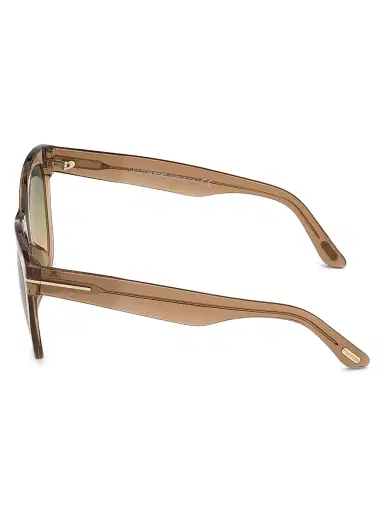 Tom Ford Women's Wallace 54MM Cat-Eye Sunglasses - Champagne Green | Thumbnail 4 Tom Ford Women's Wallace 54MM Cat-Eye Sunglasses - Champagne Green | Thumbnail 4