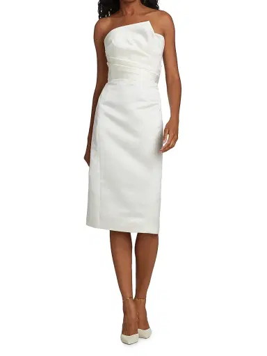Amsale Women's Strapless Slim Dress - | Thumbnail 3 Amsale Women's Strapless Slim Dress - | Thumbnail 3