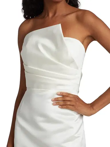 Amsale Women's Strapless Slim Dress - | Thumbnail 6 Amsale Women's Strapless Slim Dress - | Thumbnail 6