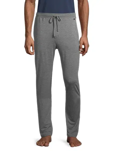 Hanro Men's Casuals Lounge Pants - Stone Melange | Thumbnail 3 Hanro Men's Casuals Lounge Pants - Stone Melange | Thumbnail 3