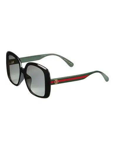 Gucci Women's 56MM Rectangular Sunglasses - Black | Thumbnail 2 Gucci Women's 56MM Rectangular Sunglasses - Black | Thumbnail 2