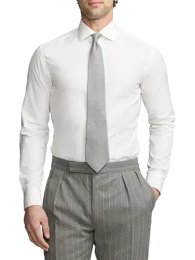 Ralph Lauren Purple Label Men's Aston Dress Shirt - White | Thumbnail 5 Ralph Lauren Purple Label Men's Aston Dress Shirt - White | Thumbnail 5