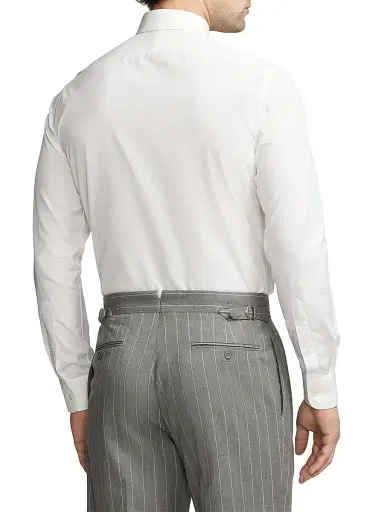 Ralph Lauren Purple Label Men's Aston Dress Shirt - White | Thumbnail 6 Ralph Lauren Purple Label Men's Aston Dress Shirt - White | Thumbnail 6