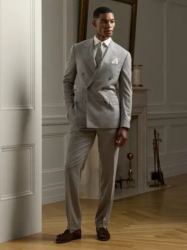 Ralph Lauren Purple Label Men's Aston Dress Shirt - White | Thumbnail 9 Ralph Lauren Purple Label Men's Aston Dress Shirt - White | Thumbnail 9