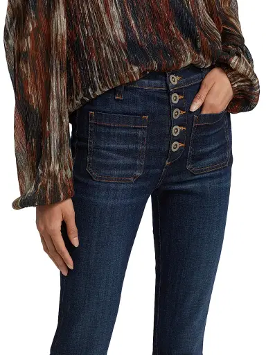 Ramy Brook Women's Cindy Flared Jeans - Dark Rinse | Thumbnail 6 Ramy Brook Women's Cindy Flared Jeans - Dark Rinse | Thumbnail 6