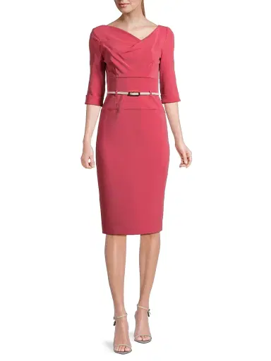 BLACK HALO Women's Jackie O Loft Woven Sheath Dress | Thumbnail 2 BLACK HALO Women's Jackie O Loft Woven Sheath Dress | Thumbnail 2