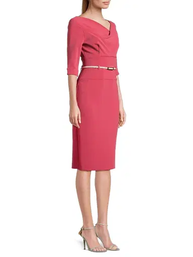 BLACK HALO Women's Jackie O Loft Woven Sheath Dress | Thumbnail 4 BLACK HALO Women's Jackie O Loft Woven Sheath Dress | Thumbnail 4