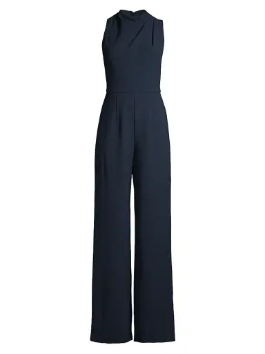 BLACK HALO Women's Corinne Sleeveless Flared-Leg Jumpsuit | Thumbnail 1 BLACK HALO Women's Corinne Sleeveless Flared-Leg Jumpsuit | Thumbnail 1