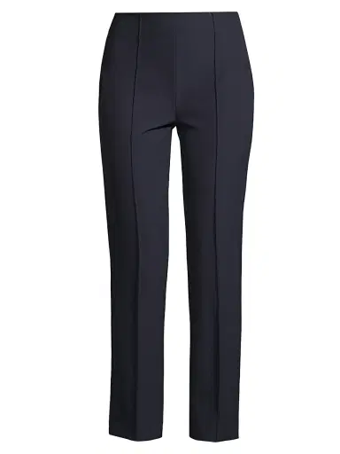 Kobi Halperin Women's Briley Twill Cropped Pants - Navy | Thumbnail 1 Kobi Halperin Women's Briley Twill Cropped Pants - Navy | Thumbnail 1