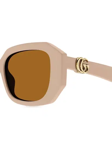 Gucci Women's GG Generation Light 54MM Rectangular Sunglasses - Beige Brown | Thumbnail 3 Gucci Women's GG Generation Light 54MM Rectangular Sunglasses - Beige Brown | Thumbnail 3