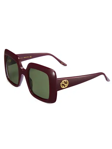 Gucci Women's 52MM Rectangular Squared Sunglasses | Thumbnail 2 Gucci Women's 52MM Rectangular Squared Sunglasses | Thumbnail 2