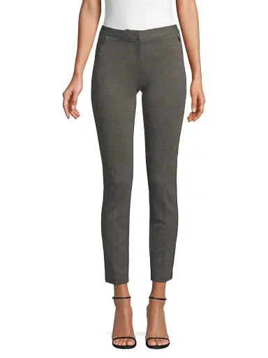 Kobi Halperin Women's Double-Knit Alexandra Pants - Dark Grey Melange - Size 16 | Thumbnail 3 Kobi Halperin Women's Double-Knit Alexandra Pants - Dark Grey Melange - Size 16 | Thumbnail 3