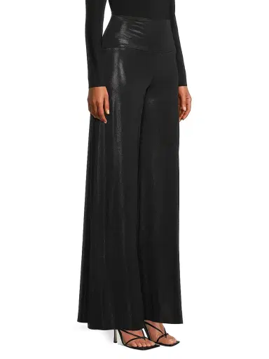 Norma Kamali Women's Elephant Wide-Leg Pants - Black - Size XL | Thumbnail 4 Norma Kamali Women's Elephant Wide-Leg Pants - Black - Size XL | Thumbnail 4