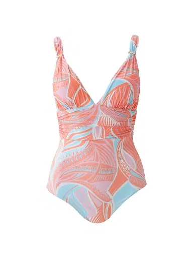 Melissa Odabash Women's Panarea Floral One-Piece Swimsuit - Cosmic | Thumbnail 1 Melissa Odabash Women's Panarea Floral One-Piece Swimsuit - Cosmic | Thumbnail 1