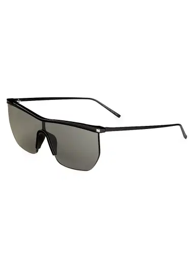 Saint Laurent Women's The Mask 99MM Mask Sunglasses | Thumbnail 2 Saint Laurent Women's The Mask 99MM Mask Sunglasses | Thumbnail 2