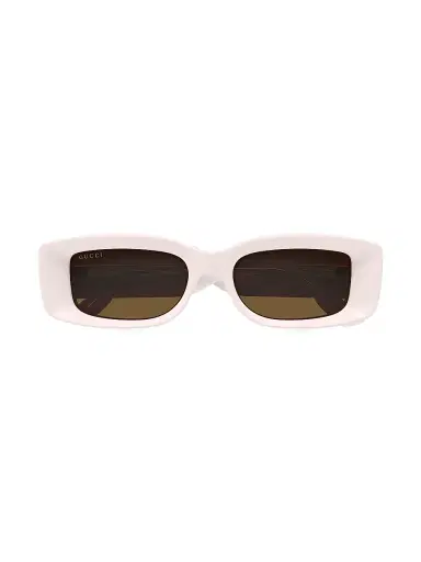 Gucci Women's Thickness 53MM Rectangular Sunglasses - Brown | Thumbnail 1 Gucci Women's Thickness 53MM Rectangular Sunglasses - Brown | Thumbnail 1