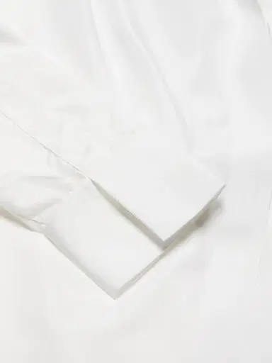 Norma Kamali Women's Long-Sleeve Shirt - Snow White | Thumbnail 7 Norma Kamali Women's Long-Sleeve Shirt - Snow White | Thumbnail 7