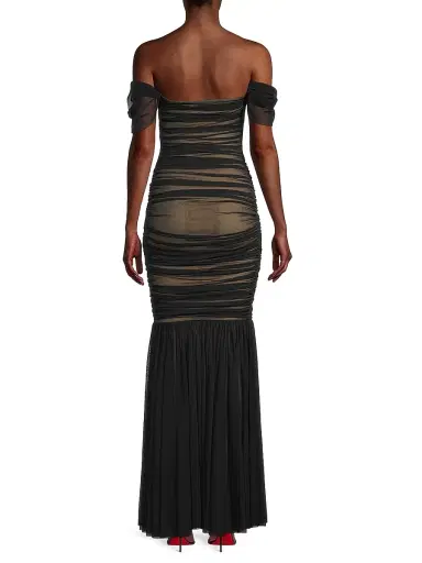 Norma Kamali Women's Walter Fishtail Gown | Thumbnail 5 Norma Kamali Women's Walter Fishtail Gown | Thumbnail 5