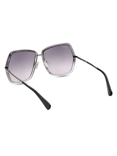 Max Mara Women's Elsa 61MM Geometric Sunglasses - Shiny Gradient | Thumbnail 4 Max Mara Women's Elsa 61MM Geometric Sunglasses - Shiny Gradient | Thumbnail 4