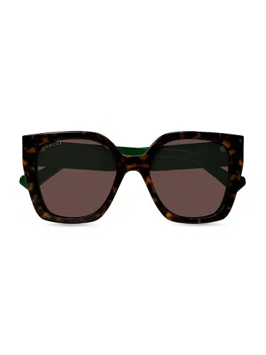 Gucci Women's Web Studi 55MM Butterfly Sunglasses - Havana | Thumbnail 2 Gucci Women's Web Studi 55MM Butterfly Sunglasses - Havana | Thumbnail 2