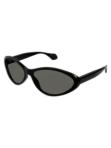 Gucci Women's Fashion Show 67MM Oval Sunglasses - Black | Thumbnail 2 Gucci Women's Fashion Show 67MM Oval Sunglasses - Black | Thumbnail 2