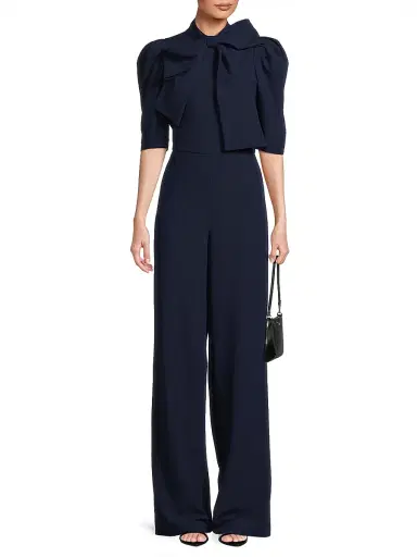 BLACK HALO Women's Ara Crepe Jumpsuit | Thumbnail 2 BLACK HALO Women's Ara Crepe Jumpsuit | Thumbnail 2