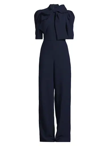 BLACK HALO Women's Ara Crepe Jumpsuit | Thumbnail 1 BLACK HALO Women's Ara Crepe Jumpsuit | Thumbnail 1