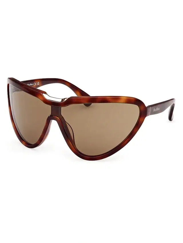 Women's Emil 115MM Shield Sunglasses - Classic Havana Women's Emil 115MM Shield Sunglasses - Classic Havana