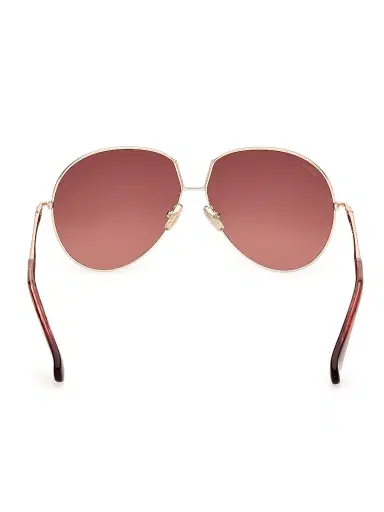 Max Mara Women's Design8 60MM Aviator Sunglasses - Rose Gold Brown | Thumbnail 6 Max Mara Women's Design8 60MM Aviator Sunglasses - Rose Gold Brown | Thumbnail 6